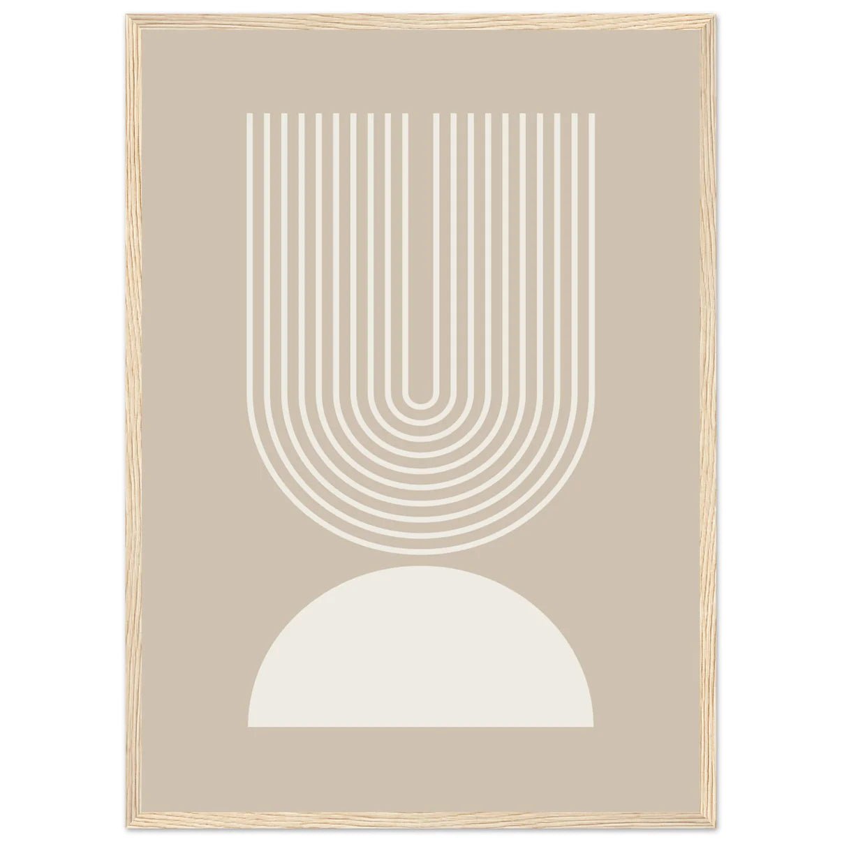 Tableau Minimaliste Beige - The Art Avenue