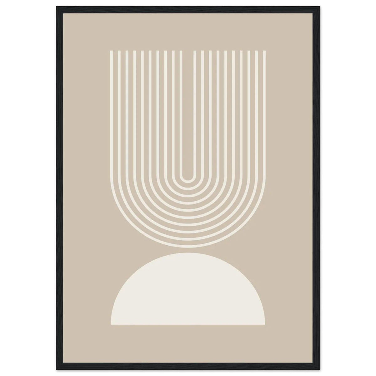 Tableau Minimaliste Beige - The Art Avenue