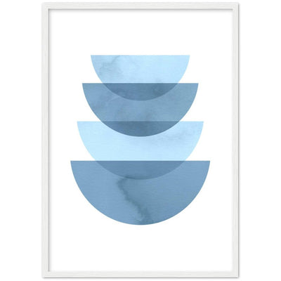 Tableau Minimaliste Bleu - The Art Avenue
