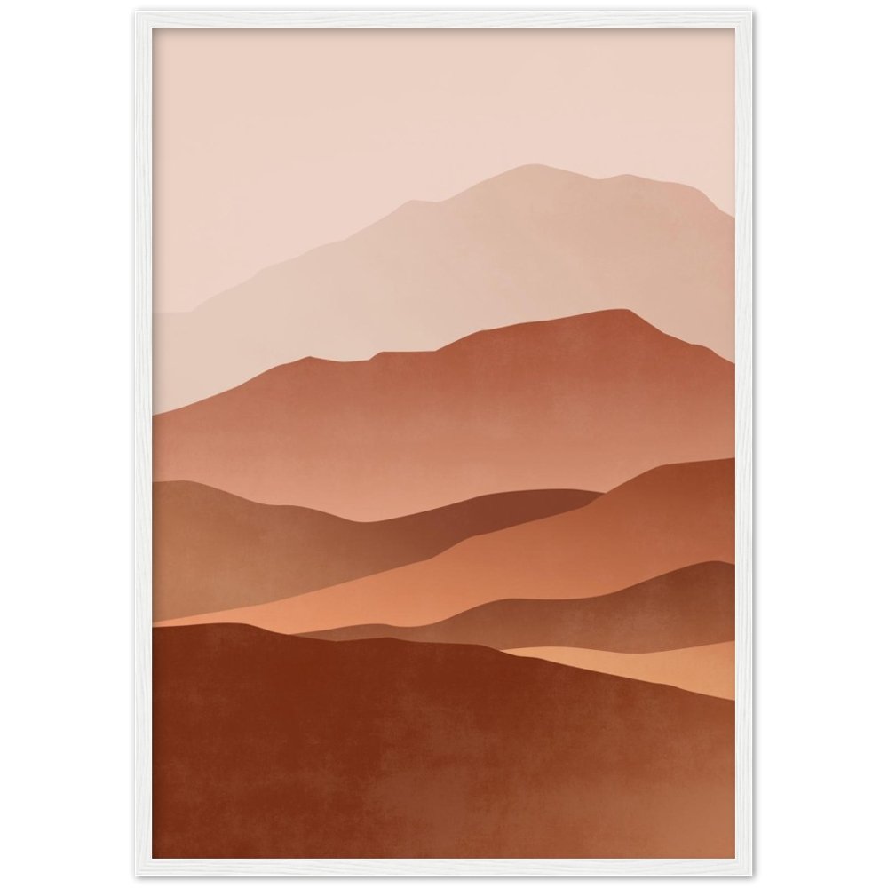 Tableau Minimaliste Désert - The Art Avenue