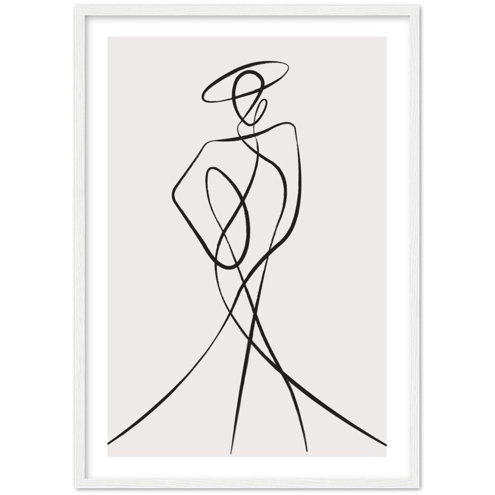 Tableau Minimaliste Fashion - The Art Avenue