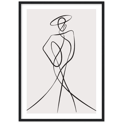 Tableau Minimaliste Fashion - The Art Avenue