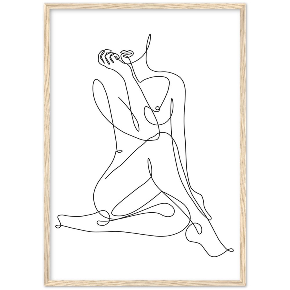 Tableau Minimaliste Femme - The Art Avenue