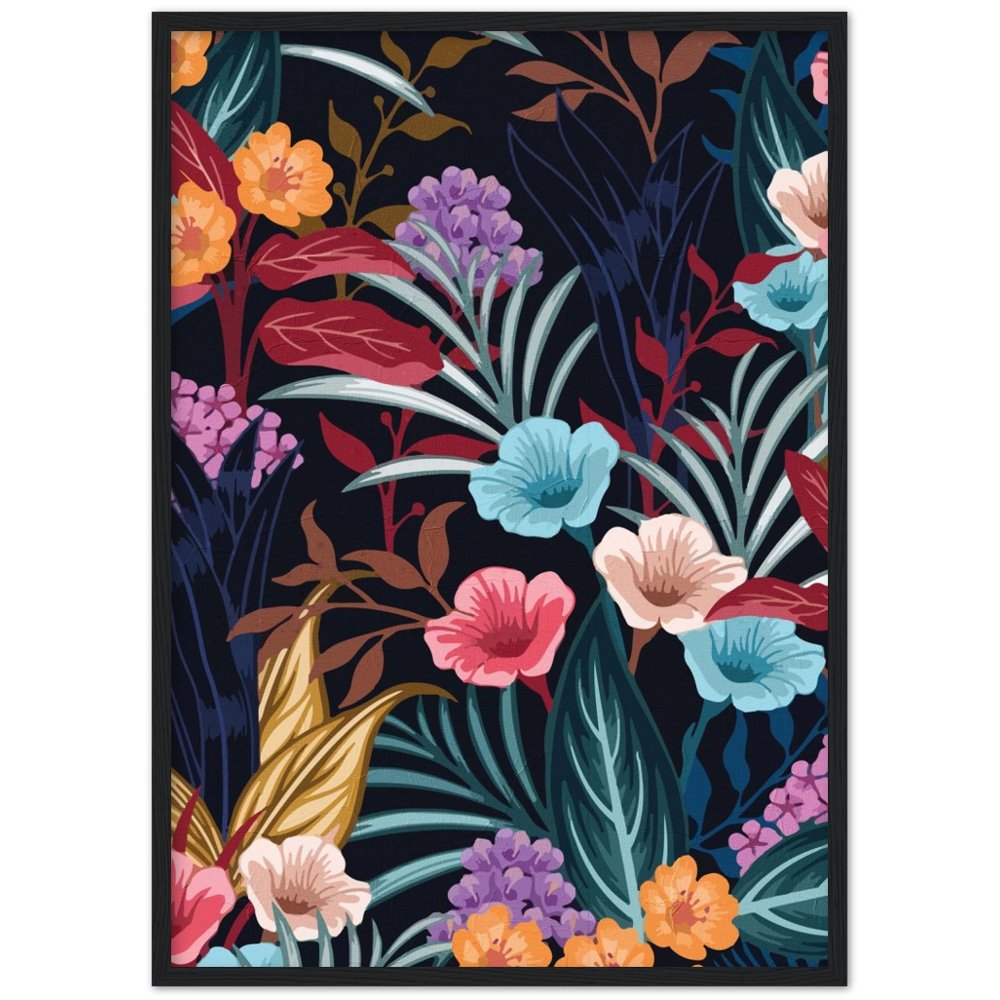 Tableau Minimaliste Fleurs - The Art Avenue