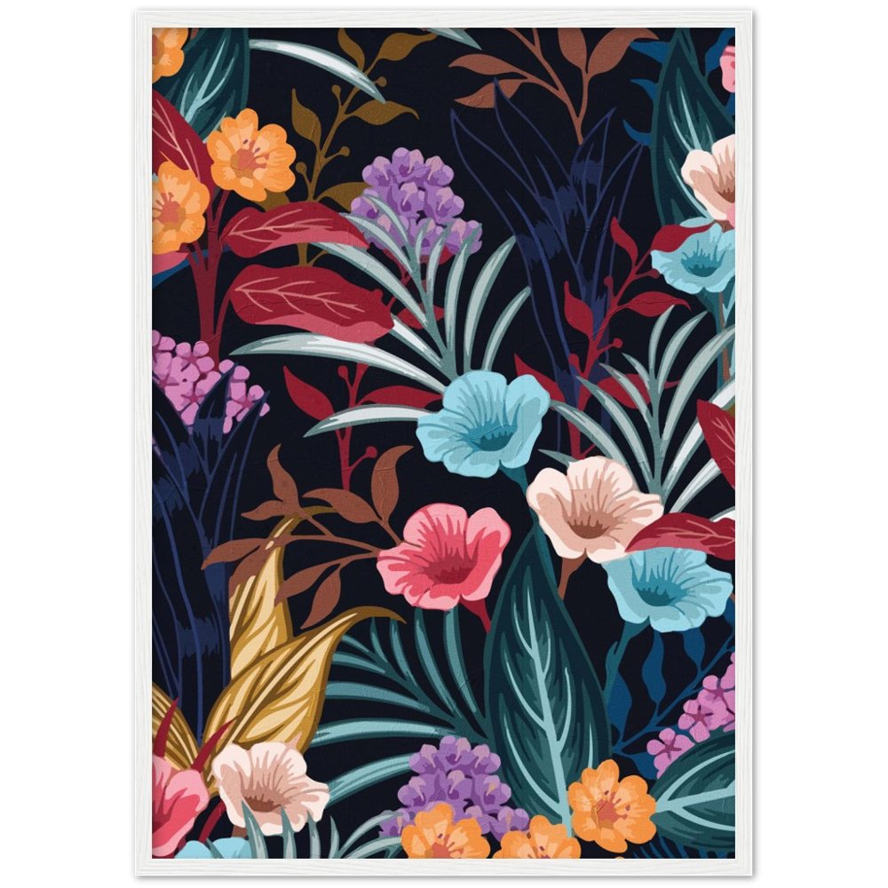 Tableau Minimaliste Fleurs - The Art Avenue