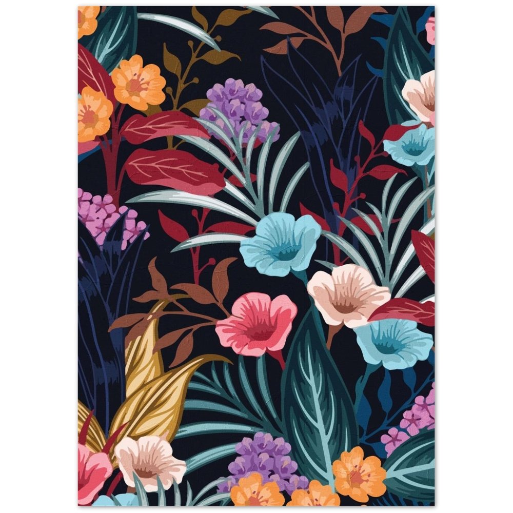 Tableau Minimaliste Fleurs - The Art Avenue