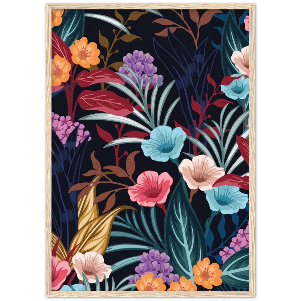 Tableau Minimaliste Fleurs - The Art Avenue