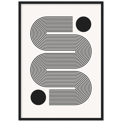 Tableau Minimaliste Géométrie - The Art Avenue