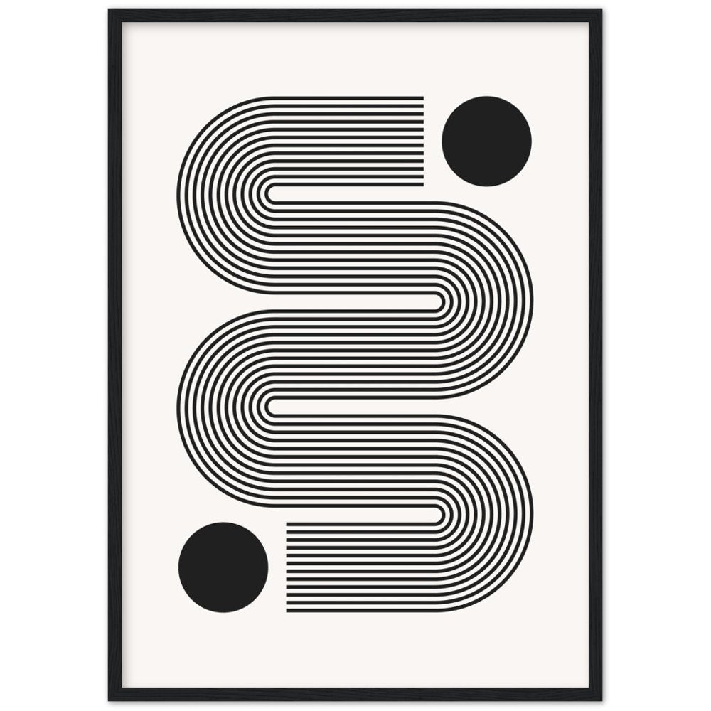 Tableau Minimaliste Géométrie - The Art Avenue