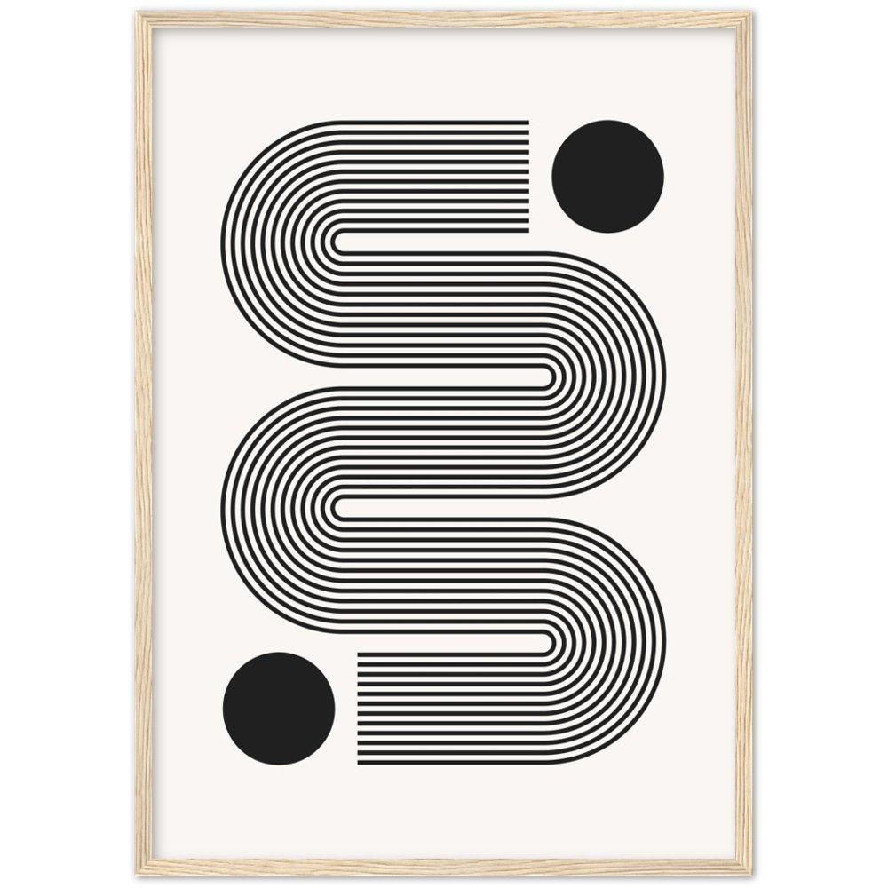 Tableau Minimaliste Géométrie - The Art Avenue