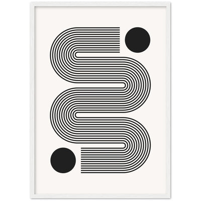 Tableau Minimaliste Géométrie - The Art Avenue