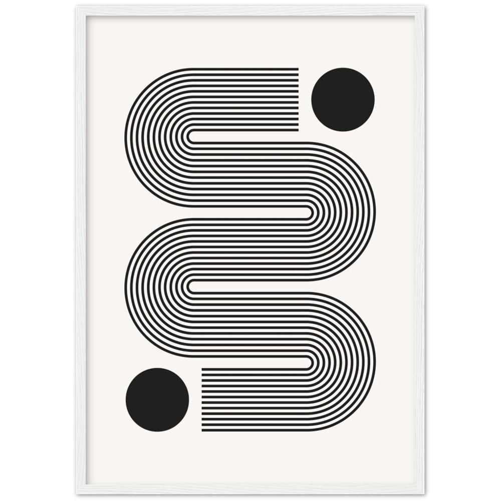 Tableau Minimaliste Géométrie - The Art Avenue