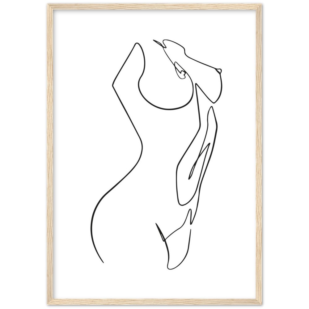 Tableau Minimaliste Nu - The Art Avenue
