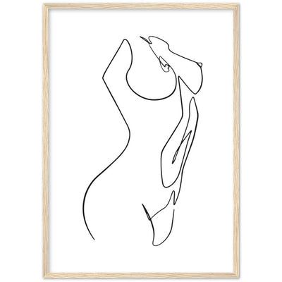 Tableau Minimaliste Nu - The Art Avenue