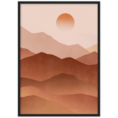 Tableau Minimaliste Paysage - The Art Avenue