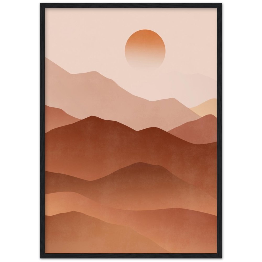 Tableau Minimaliste Paysage - The Art Avenue