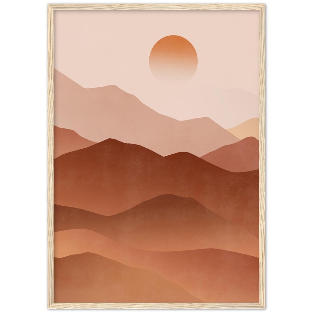 Tableau Minimaliste Paysage - The Art Avenue