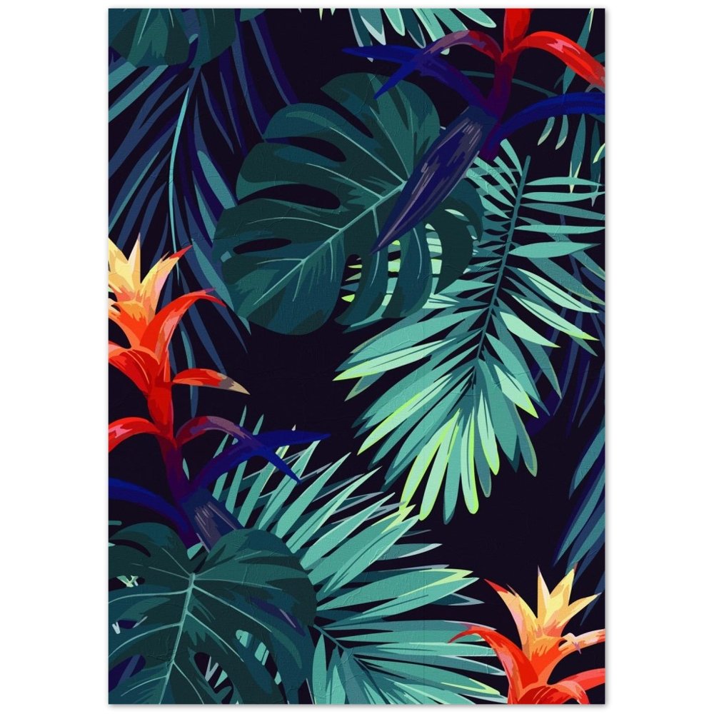 Tableau Minimaliste Plantes - The Art Avenue