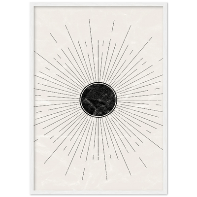 Tableau Minimaliste Soleil - The Art Avenue