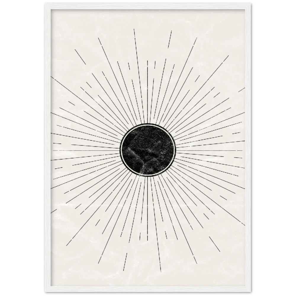 Tableau Minimaliste Soleil - The Art Avenue