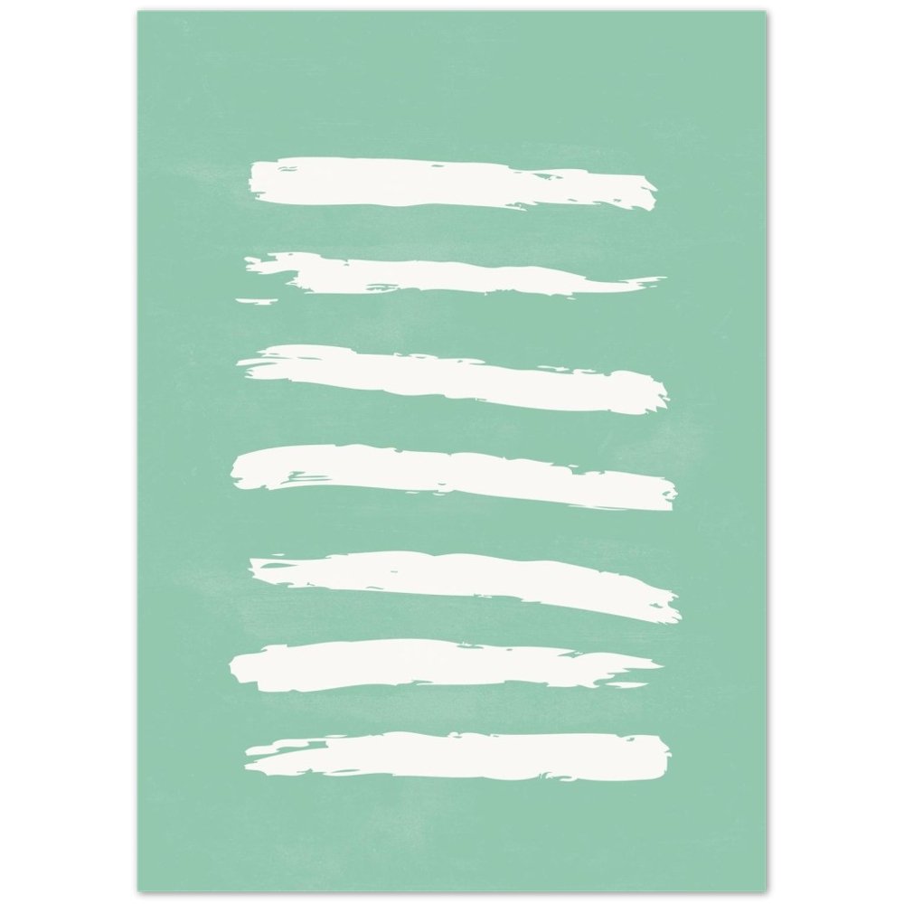 Tableau Minimaliste Vert - The Art Avenue