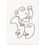 Tableau Minimaliste Visage - The Art Avenue