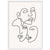 Tableau Minimaliste Visage - The Art Avenue