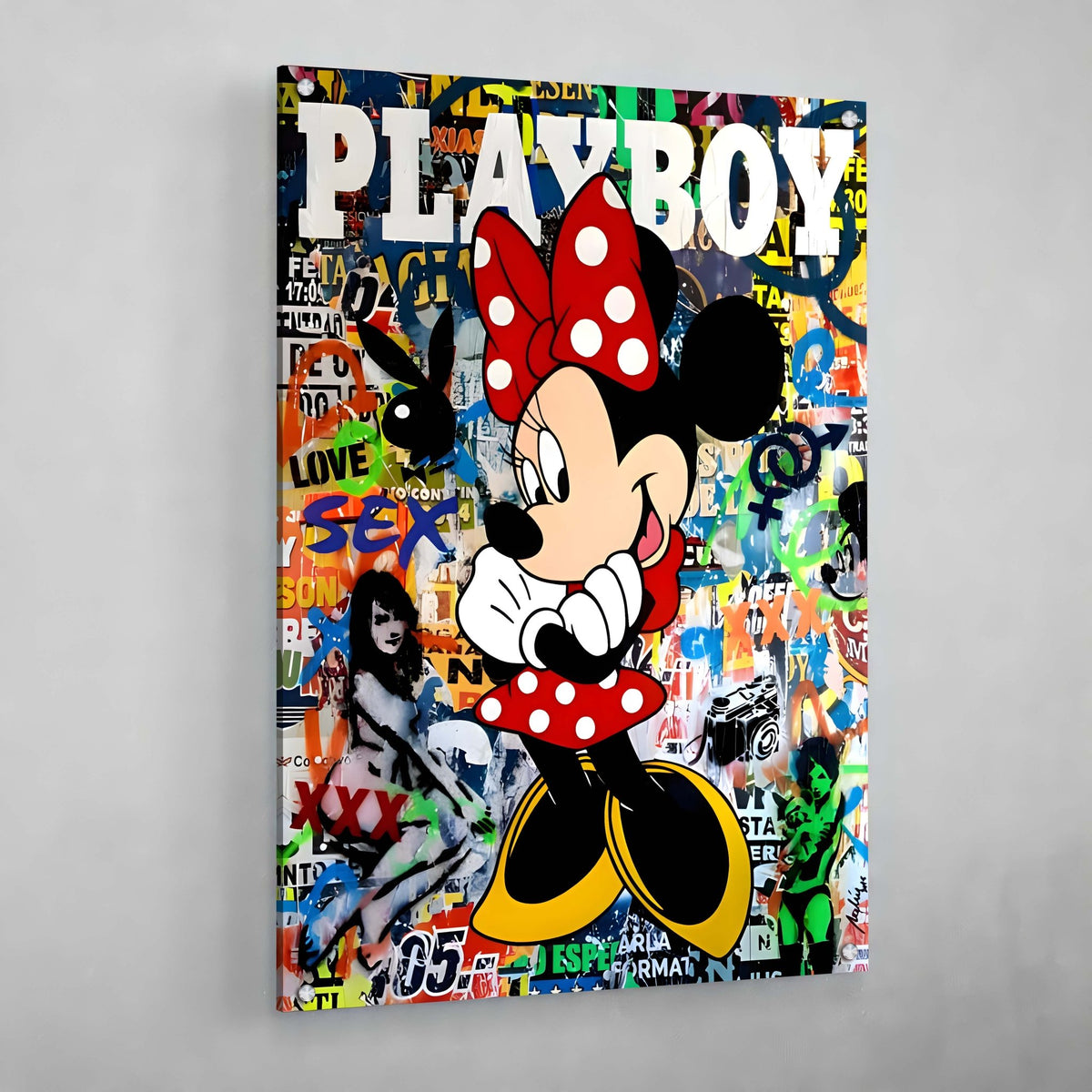 Tableau Minnie Playboy - The Art Avenue