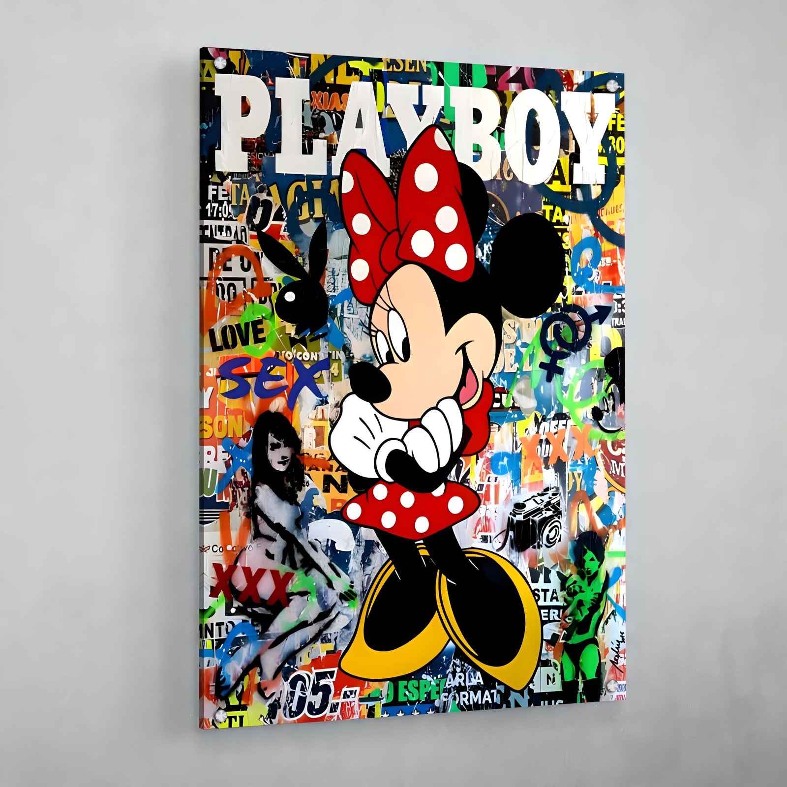 Tableau Minnie Playboy - The Art Avenue
