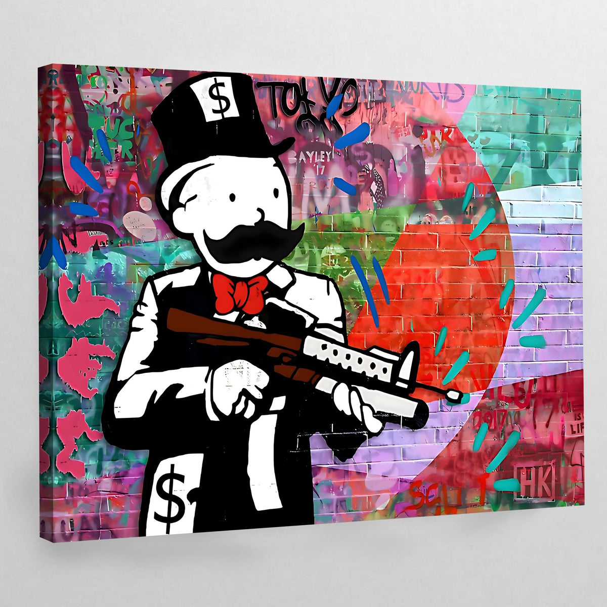 Tableau Monopoly Street Art - The Art Avenue