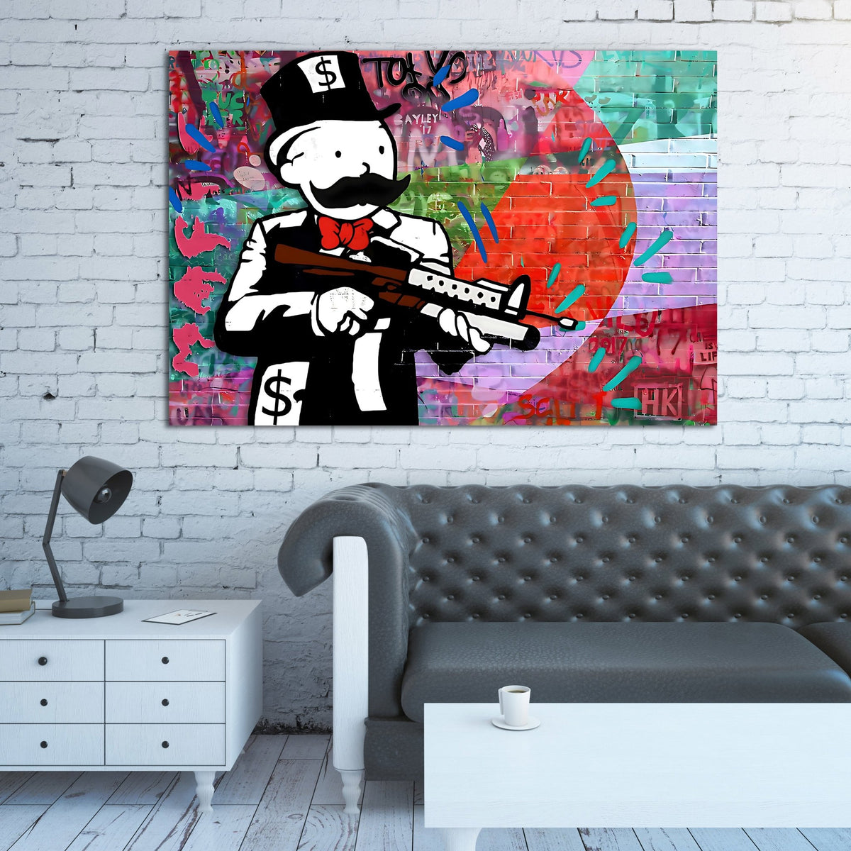 Tableau Monopoly Street Art - The Art Avenue