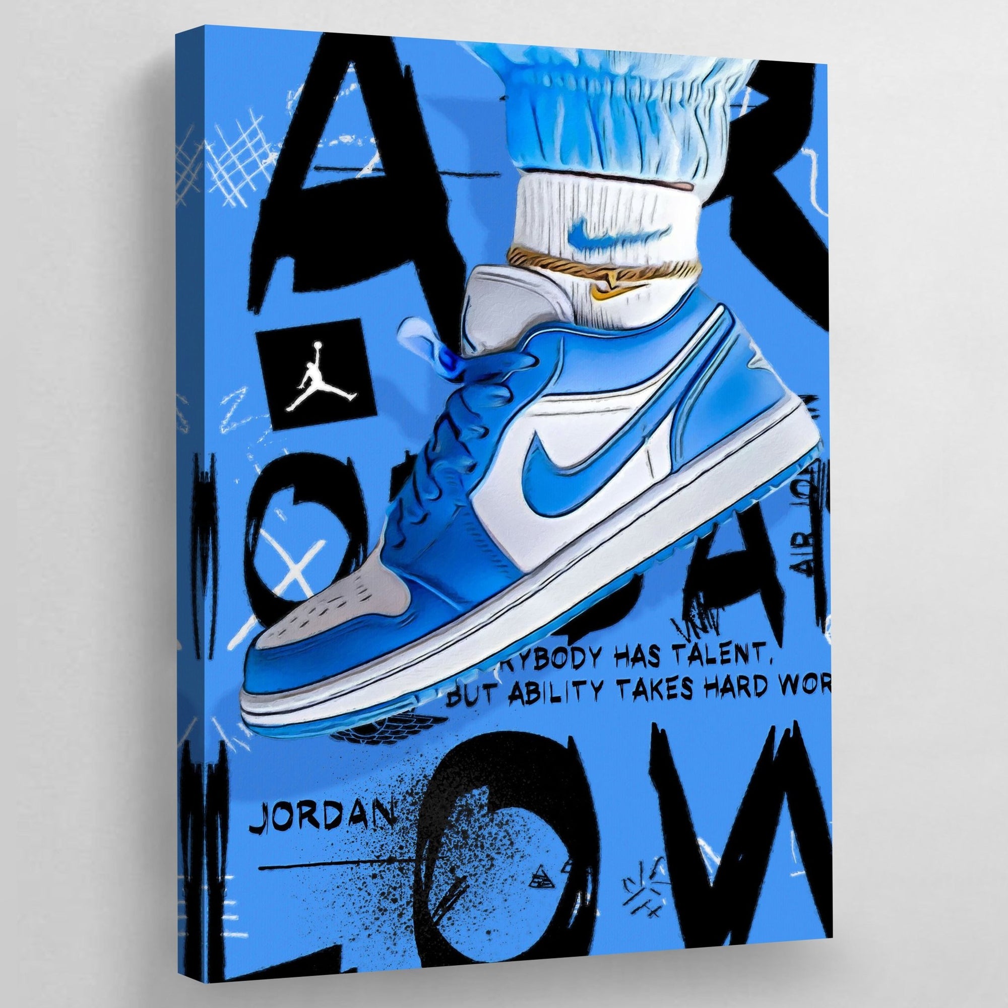 Tableau Nike Pop Art l Livraison gratuite l Tableau-popart