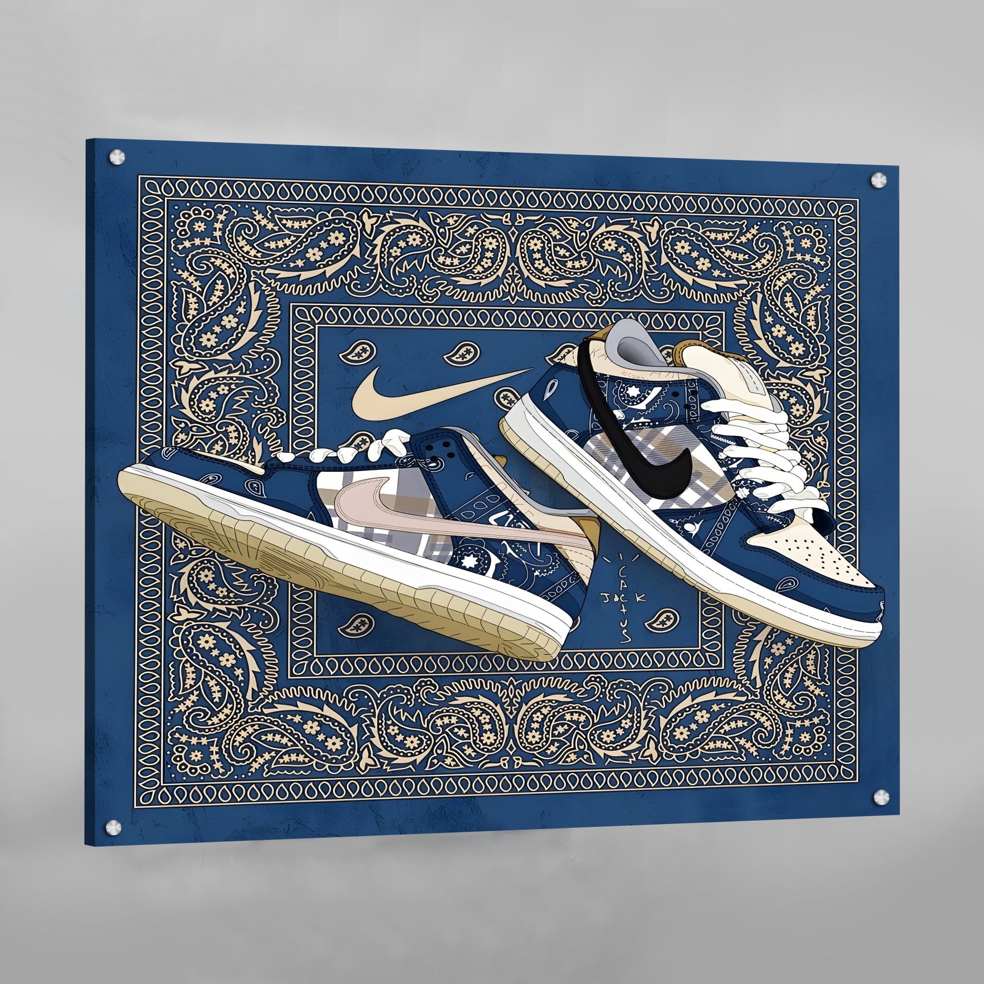 Tableau Nike Travis Scott - The Art Avenue