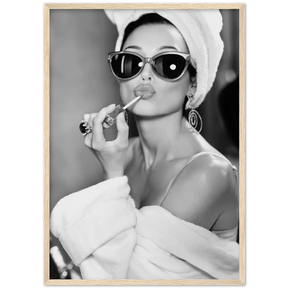 Tableau Noir et Blanc Vintage - The Art Avenue