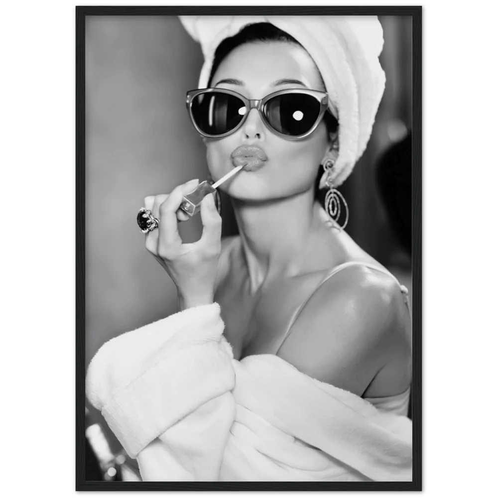 Tableau Noir et Blanc Vintage - The Art Avenue