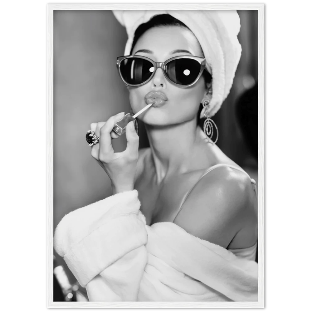 Tableau Noir et Blanc Vintage - The Art Avenue