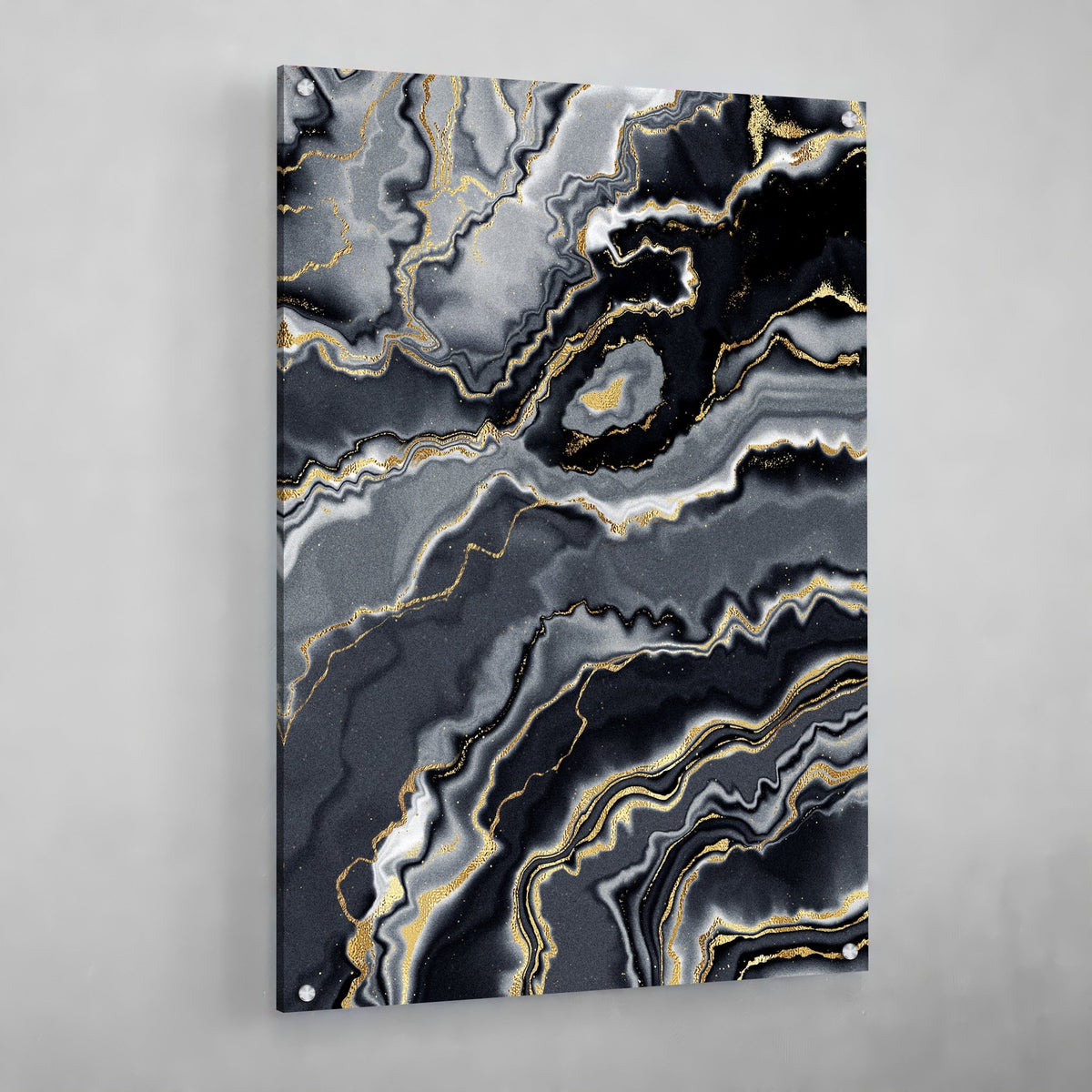Tableau Noir Marbre Doré - The Art Avenue
