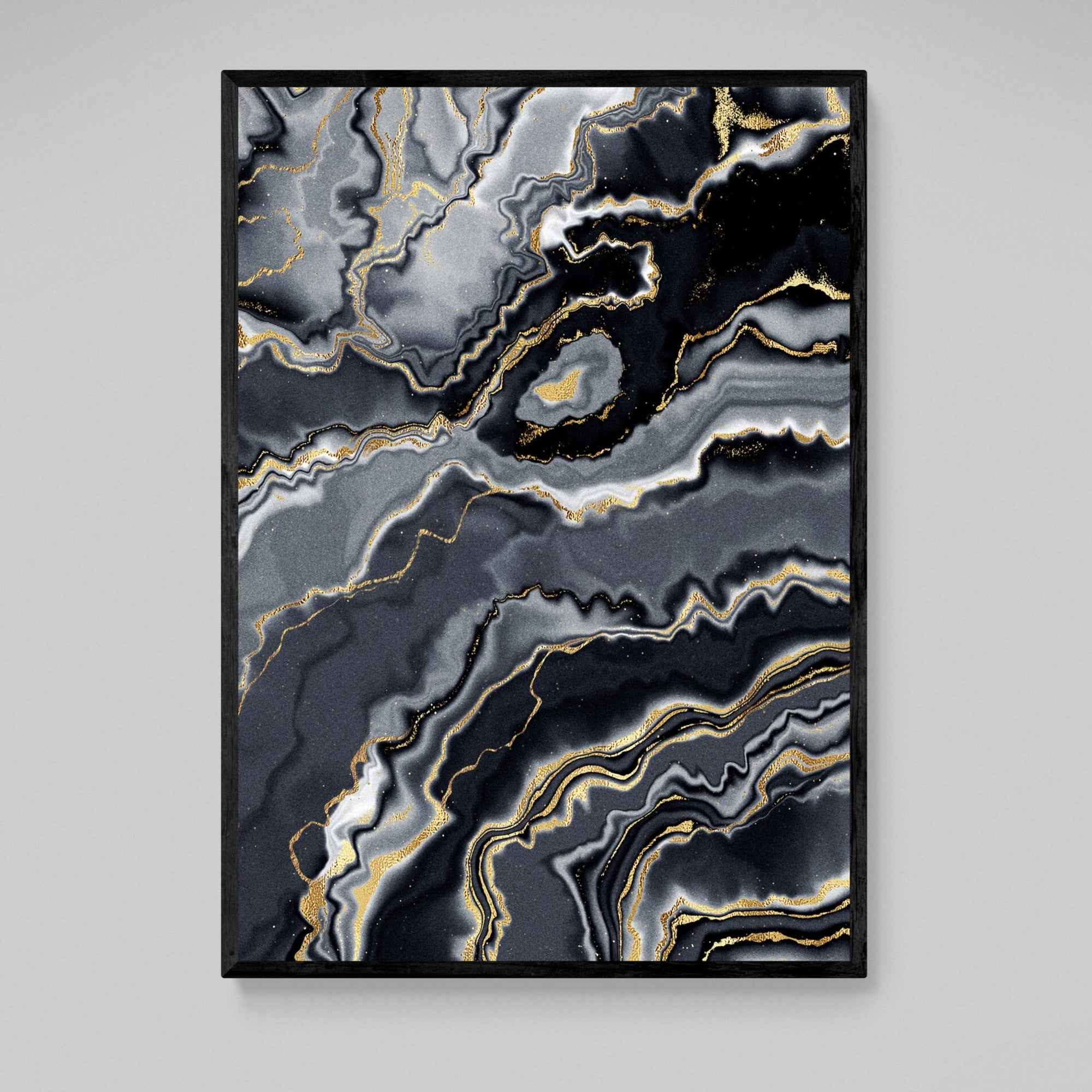 Tableau Noir Marbre Doré - The Art Avenue