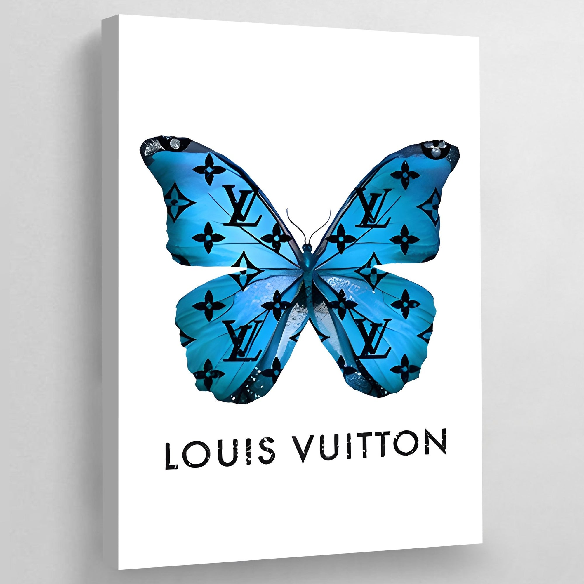 Tableau déco bouche lèvres Love It Louis Vuitton Pop Art - Tableau Deco