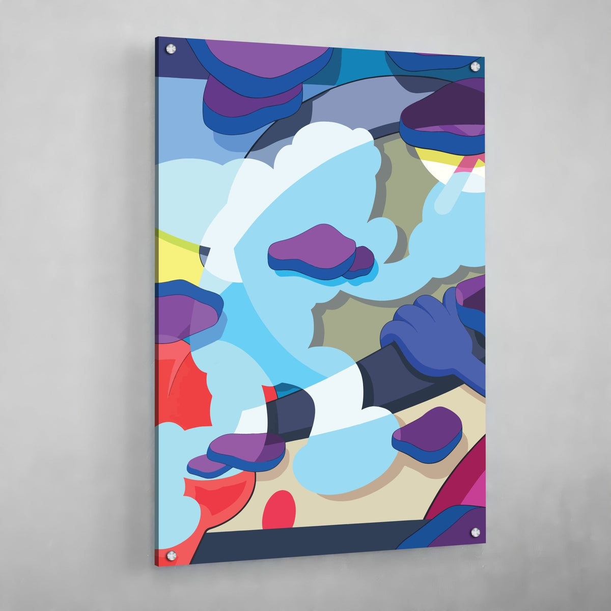 Tableau Peinture Kaws - The Art Avenue