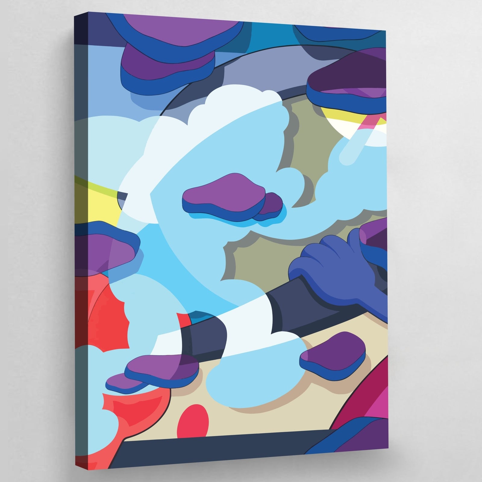 Tableau Peinture Kaws - The Art Avenue