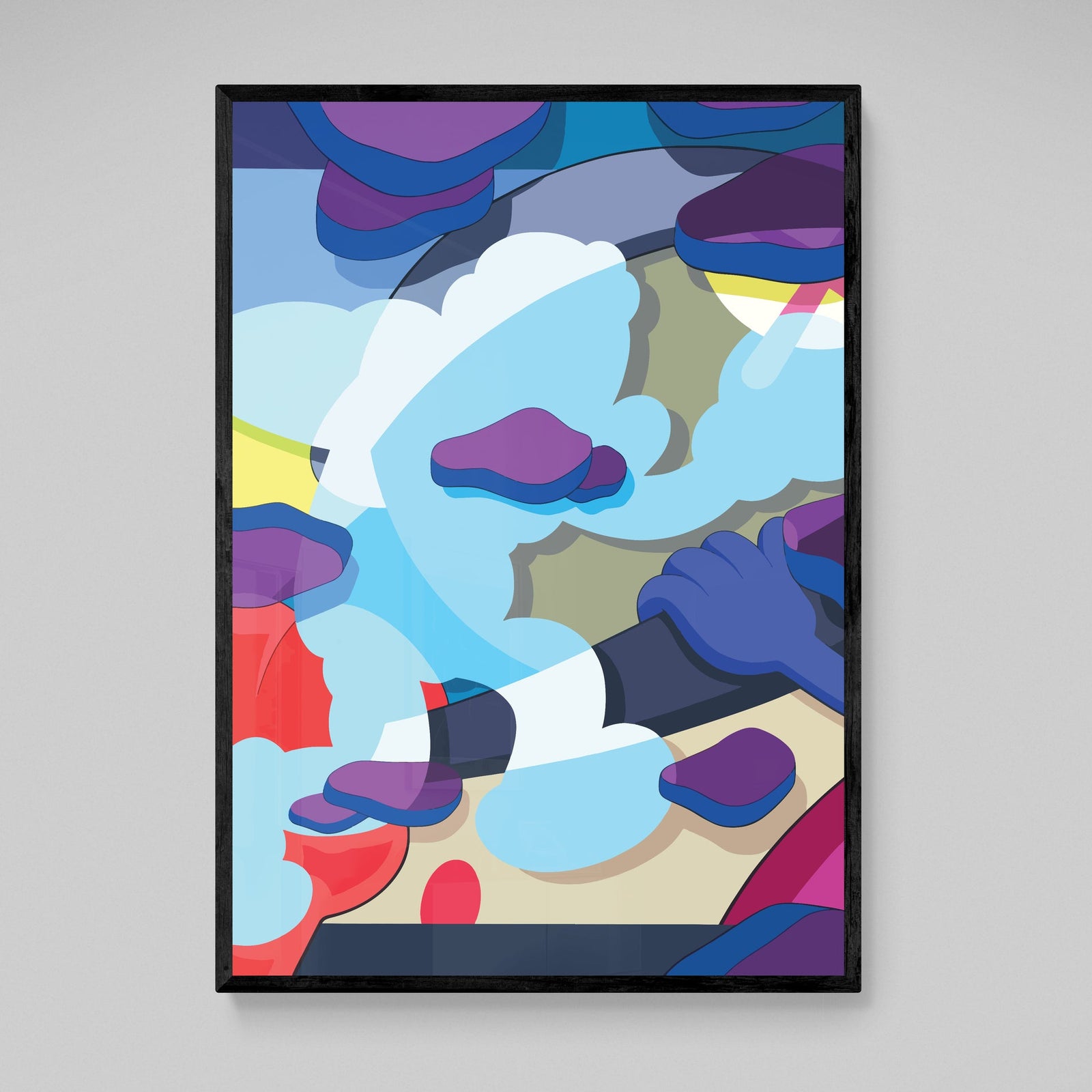 Tableau Peinture Kaws - The Art Avenue