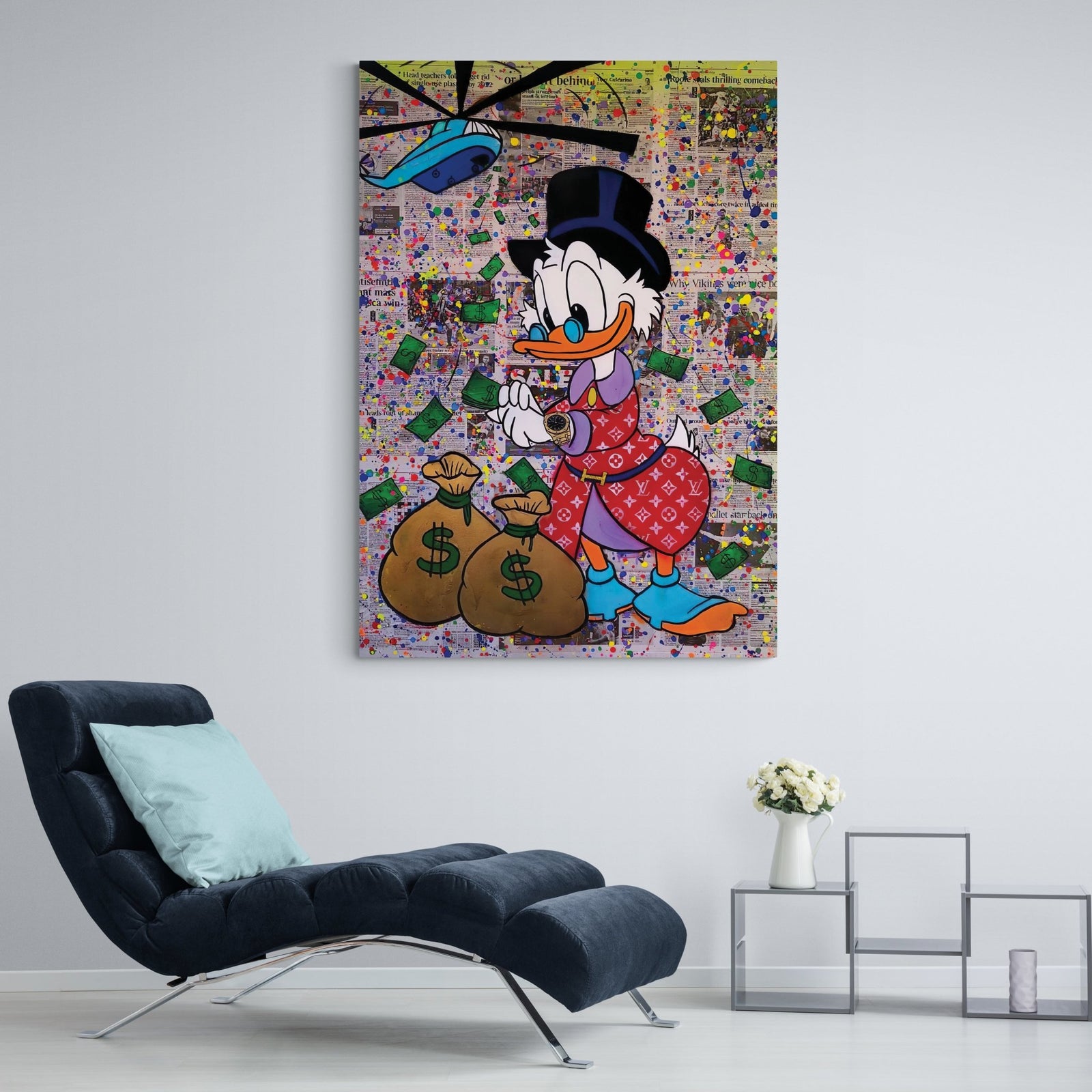 Tableau Picsou Street Art - The Art Avenue