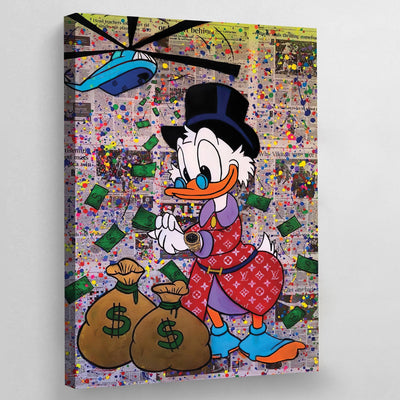Tableau Picsou Street Art - The Art Avenue