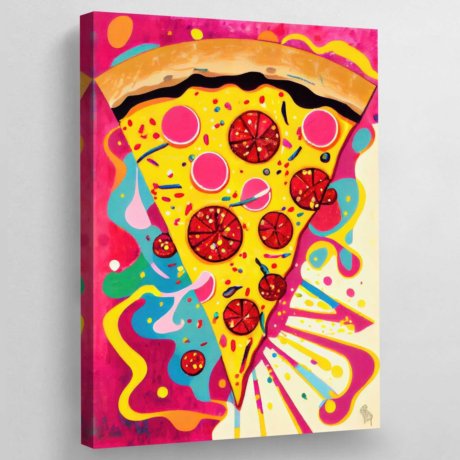 Tableau Pizza Pop Art - The Art Avenue