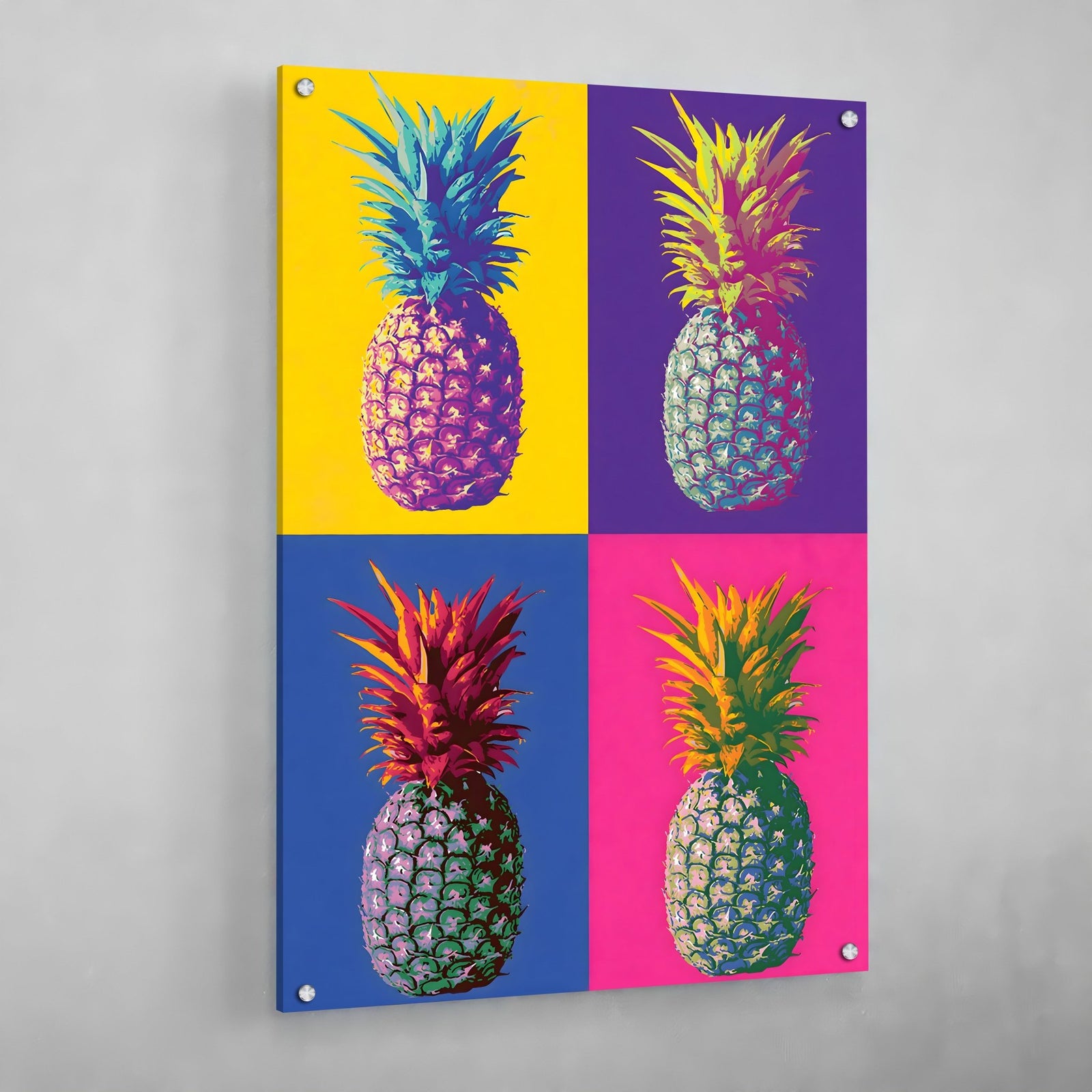 Tableau Pop Art Ananas - The Art Avenue