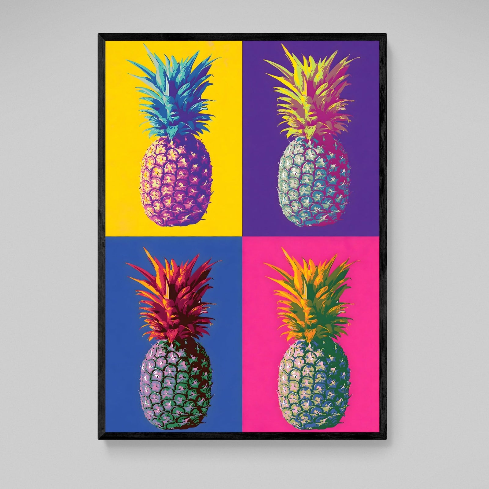Tableau Pop Art Ananas - The Art Avenue