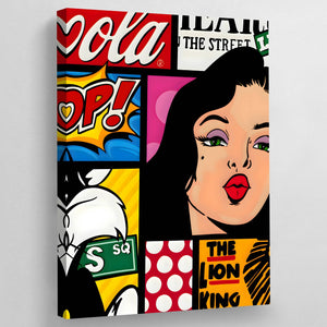Tableau Pop Art Bande Dessinée - The Art Avenue