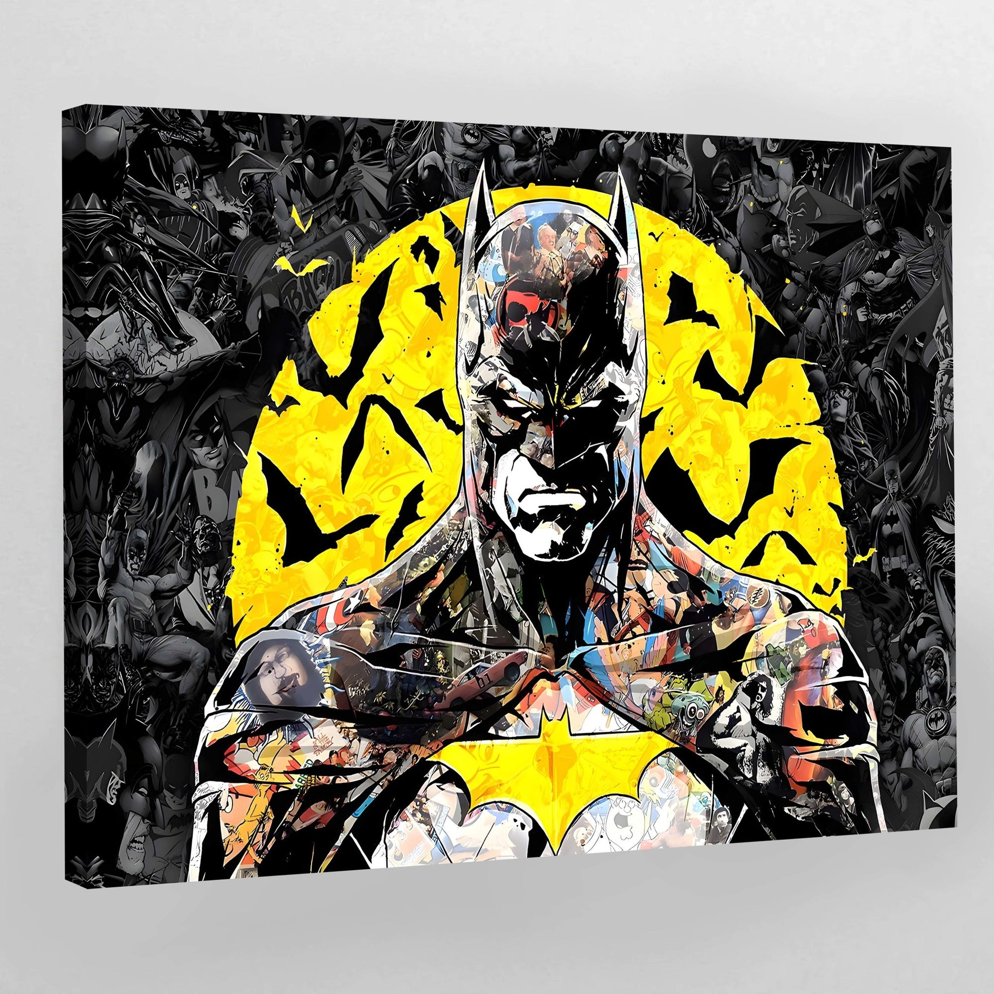 Tableau Batman avec Pistolet - Décoration Murale Dramatique Tableau Batman avec Pistolet - Décoration Murale Dramatique