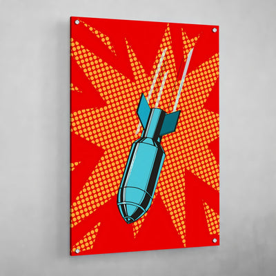 Tableau Pop Art Bombe - The Art Avenue